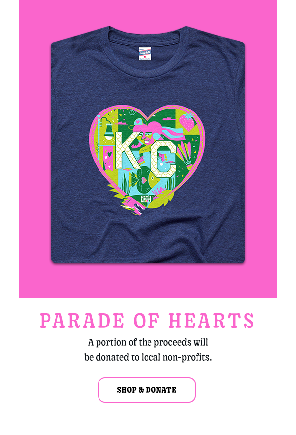 Shop the Parade of Hearts T-Shirt!