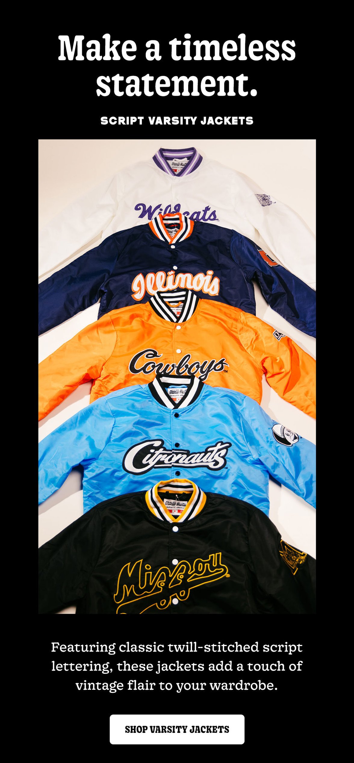 Shop Varsity Jackets