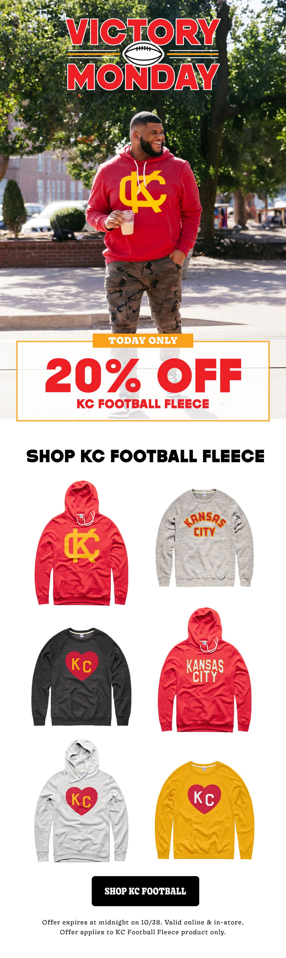 Shop KC Football Fleece